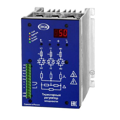 Регулятор мощности 3ф ТРМ-3МN-230-RS485 Меандр A8302-16934748