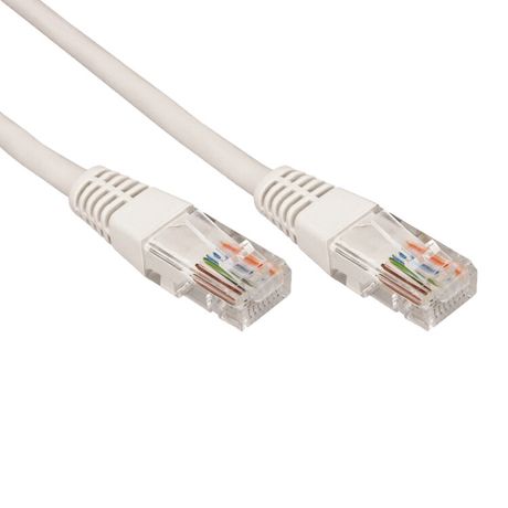 Патч-корд U/UTP CAT 6A (10G), RJ45-RJ45, 28AWG, LSZH, серый, 0.5м REXANT | 02-0380-05 MEET