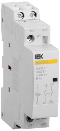 Контактор модульный КМ20-11М AC IEK | MKK11-20-11