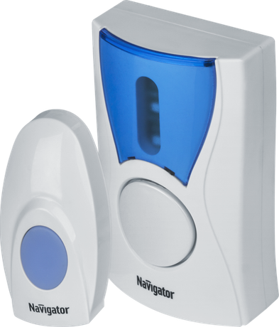 Звонок электрический 61 268 NDB-A-DC02-1V1-WH |61268 |Navigator 20321