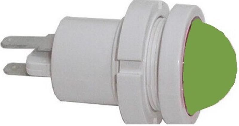 Лампа светодиодная СКЛ-12Б-Л-2-110 110В 50Гц/пост. диаметр посадочного отверстия 22мм УХЛ2.1 зел. Реле и Автоматика A8021-78107514