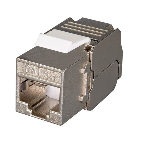 Модуль розеточный Keystone Jack 8P8C (RJ-45) FTP Cat5e заделка без инструмента 180 град(DIY упак.) - 10-0328-1 Net.on