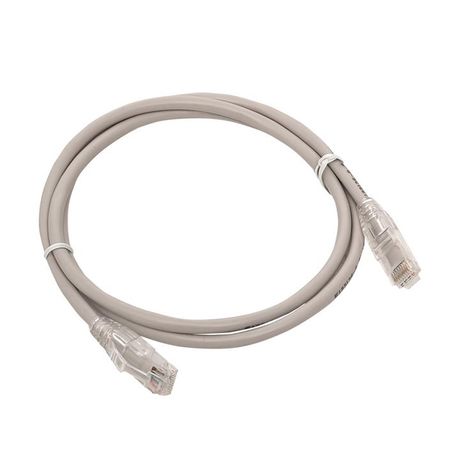 Патч-корд TERACOM PRO Cat.5E неэкранированный UTP оболочка PVC серый (1,5м) | TRP-5EUTP-PVC-1.5M-GY EKF