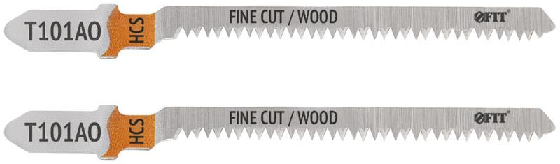 Полотно по дереву HCS остроконечные зубья 82/56/1.4мм (Т101AO) (уп.2шт) FIT 40893 РОС