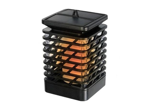 Светильник светодиодный SLR-S10 садовый IP44 сетка эффект факела солнечная батарея ФАZА 5036598 ФАЗА