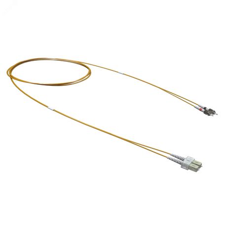 Оптический коммутационный шнур переходной Duplex SC-UPC/ST-UPC, 50/125 OM2, 2 м | RNPC50DCS2 DKC ДКС