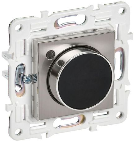 Термостат электронный SKANDY SK-T01N с индикацией никель IEK SK-RT11-K50