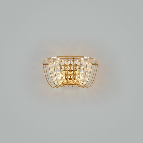 Светильник настенный (бра) Pava E14х2 60Вт IP 20 Freya FR1016WL-02G