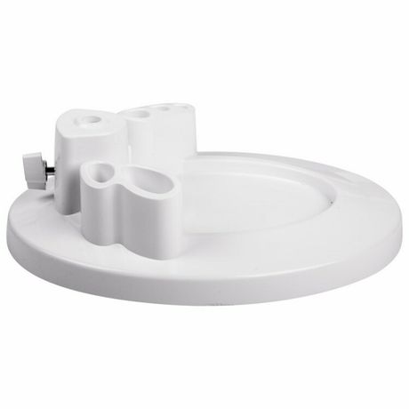 Подставка настольная для ламп-луп , круглая, VISAGISTE, белая | 31-0840 REXANT MEET