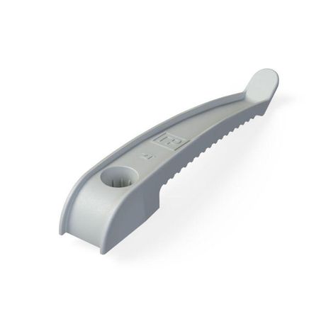 Держатель круглого кабеля односторонний для прямого монтажа на 8 мест в гофроящике сер. (уп.200шт) Промрукав PR13.0490 Строитель