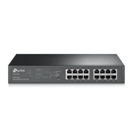 Коммутатор TL-SG1016PE Easy Smart гигабитный 16-портовый с 8 портами PoE+ TP-Link 1484432