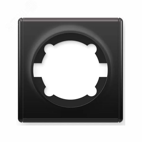 Рамка 1-м Florence черн. 1E52101303 OneKeyElectro 2172828 ССТ