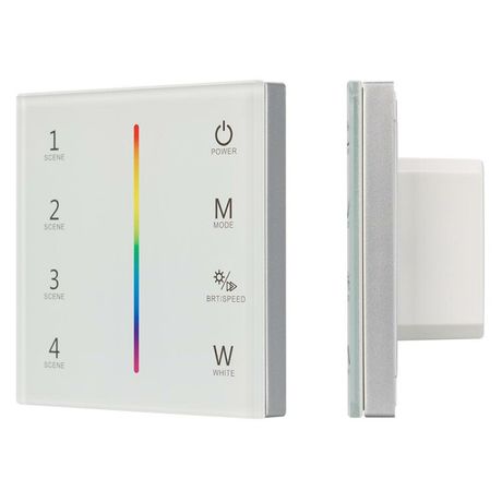 Панель Sens SMART-P22-RGBW White (12-24V, 4x3A, 2.4G) (ARL, IP20 Пластик, 5 лет) - 025168 Arlight