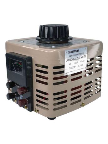 Автотрансформатор АОСН- 4-220 УХЛ4 1 0кВА 4А диапазон регулировки 0-250В IP20 Электротехник ET556151