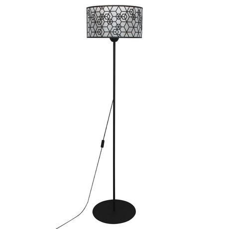 Светильник "Нордика" ННБ 63-60-021 шнур черн. (ИМ) напольный (торшер) муар Элетех 1005405245