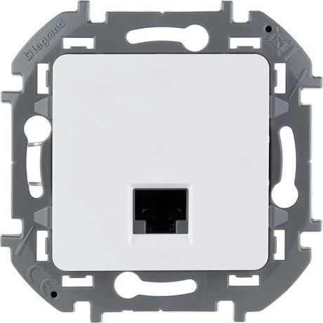 Информационная розетка RJ 45 категория 6 UTP INSPIRIA белый - 673830 Legrand