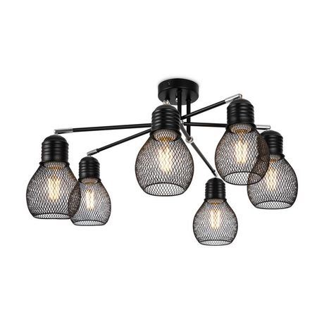 Люстра Kaisa 60Вт E27х6 IP20 Freya FR5069PL-06B