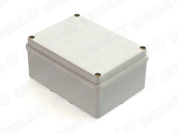 Коробка распределительная наружного монтажа 150х110х85мм, с гладкими стенками, IP44 (30шт) GREENEL GE41261