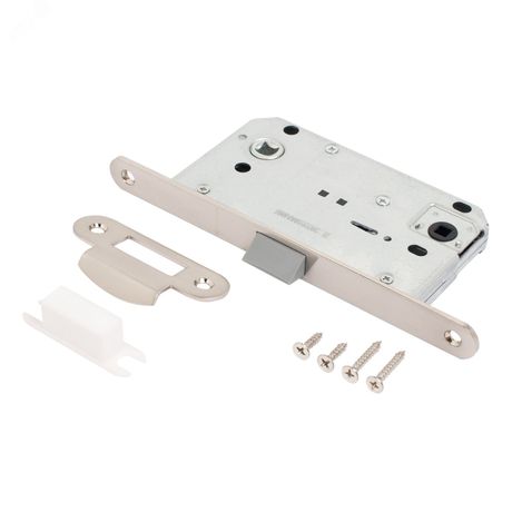 Защёлка АЛЛЮР АРТ 5300-P-WC SN мат.никель с фиксатором - 14897 ПТК