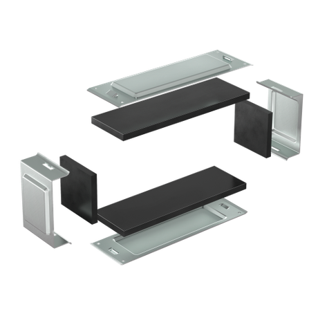 Комплект для обеспечения степени защиты IP44 в местах соединения секций лотков 600х50 | SIP00560 DKC ДКС