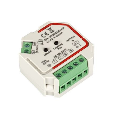 Пластик 3 года) - 021707 Диммер SR-1009SAC-HP (220V 400W) (ARL IP20 Arlight