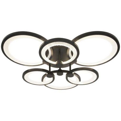 Светильник светодиодный Odry CLL-1-117-RC BK 117Вт 3000К-6000К с пультом ДУ 600х550х135 черн. Эра Б0069752