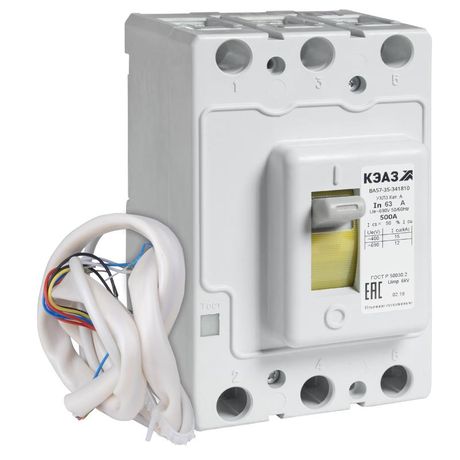 Выключатель автоматический ВА57-35-341110-125А-800-690AC-УХЛ3-РЕГ| 321737 | КЭАЗ
