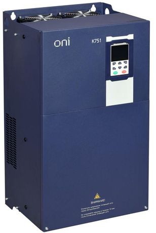Преобразователь частоты K751 380В 3Ф 110-132кВт 210-253А ONI K751-33-110132M IEK