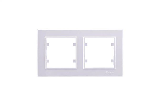 Рамка 2-м Karea горизонт. жемчуж. Makel 56100702