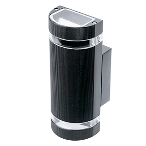 Светильник садово-парковый Enigma настенный архитектурный, 2xGU10, 100*105*300mm, 170-240V / 50Hz, 2xMax.50W, IP54 | GD162 Gauss