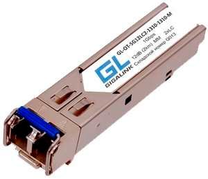 Модуль GIGALINK SFP, 1Гбит/c, два волокна MM,2xLC,1310 нм, 12 дБ (до 2 км) (GL-12GT2) - ЭКО17953 GL-OT-SG12LC2-1310-1310-M