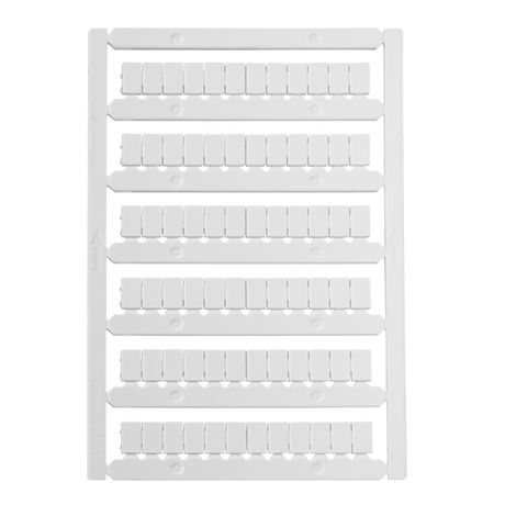Маркировка для клемм Ш=6 мм без надписей 72 шильдика OptiClip MC6 - 332724 КЭАЗ