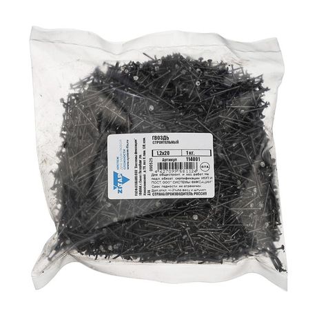 Гвоздь строительный 1.2х20 (уп.1кг) Tech-Krep/Zitar 114001