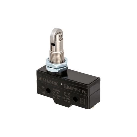 Мини-выключатель концевой IP40 ролик нажимной поперечный MTZ4-MS1309 ОВЕН 150782