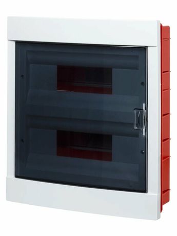 Бокс пластиковый встраиваемый ЩРВ-ПМ-24 модуля АБС-пластик IP40 Народный | SQ0921-0007 TDM