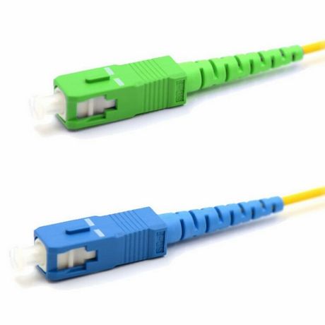 Патч-корд оптический переходной (SM), 9/125 (OS2), SC/APC-SC/UPC, (Simplex), LSZH, 15м | 50-2063 REXANT MEET
