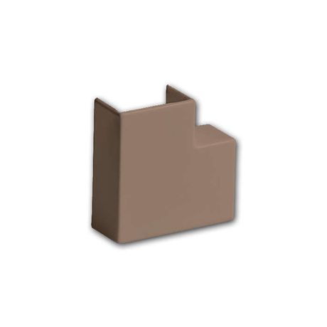 Поворот 90град. для кабель-канала РКК 20х10 корич. Ruvinil ПВР-20х10-К TYCO