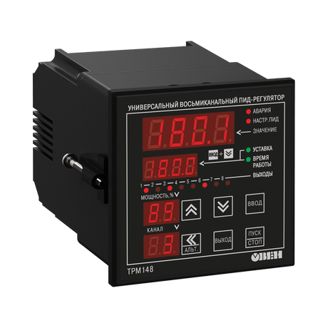 Измеритель-регулятор микропроцессорный ТРМ148-ТТТРУУУУ | 40434 ОВЕН