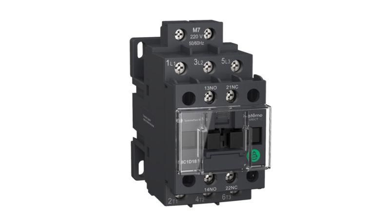 КОНТАКТОР MC1D 3P 9A НО+НЗ 48V 50/60ГЦ | MC1D09E7 SE APC