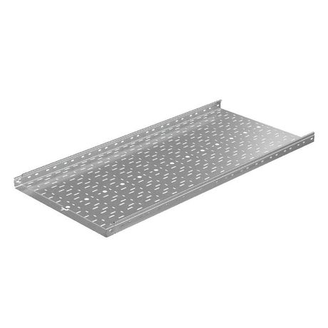 Лоток перфорированный 50х600 L6000 1.0мм "Быстрый монтаж ПЛЮС" HD КМ PL14118 КМ-Профиль