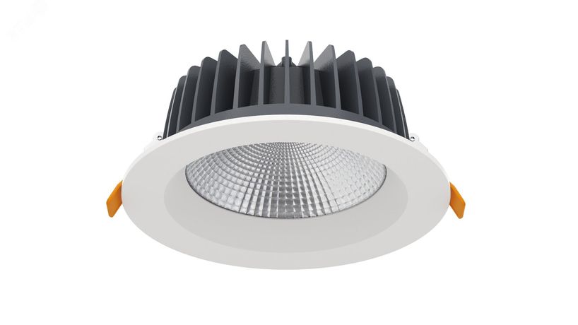 Светильник LED ДАУНЛАЙТ COB (СВО) 28Вт 3450Лм 4,0К КСС Д90 IP44/20 встраиваемый - LE-СВО-16-028-7697-44Д ЛЕД-Эффект