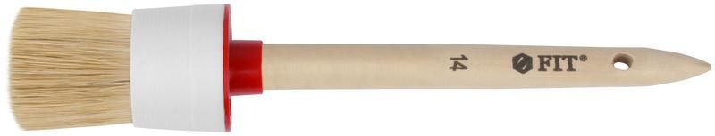Кисть круглая натур. светл. щетина №14 (50мм) FIT 01308 РОС
