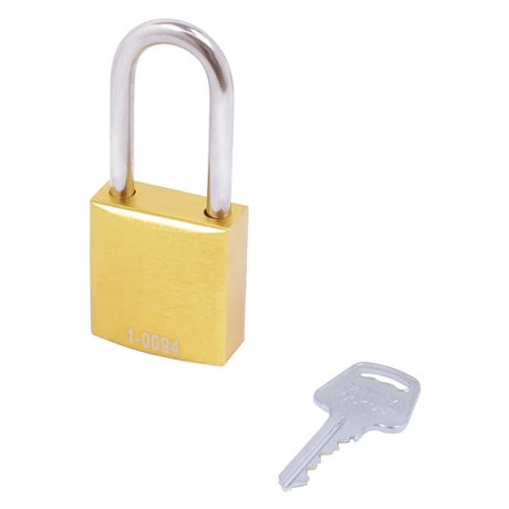 Замок безопасности навесной BD-A02S Yellow A - 10949 ПТК