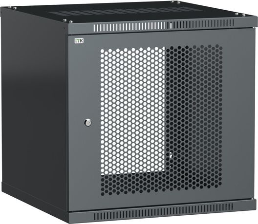 Шкаф LINEA WE 15U 600x650мм дверь перфорированная черный | LWE5-15U67-PF ITK IEK