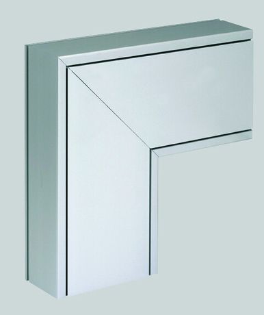Угол плоский для TM21061-8 алюм. Simon Connect TMA201106-8