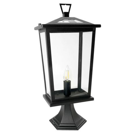 Светильник садово-парковый, 60W 230V E14 черный, PL754 | 51280 FERON