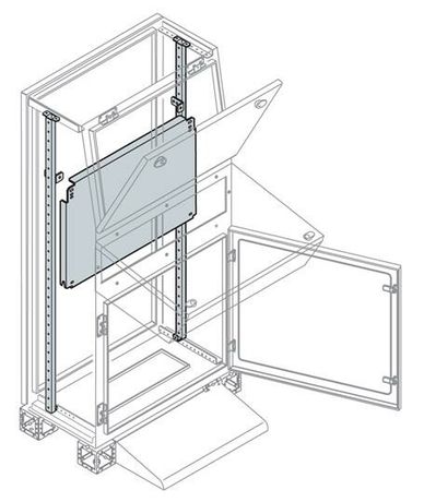 Плата монтажная 2000x1000мм ВхШ | EA2010 ABB