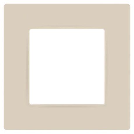 Рамка для розеток и выключателей Серия 12 12-5201-02 на 1 пост, Классик, слоновая кость | Б0067735 ЭРА