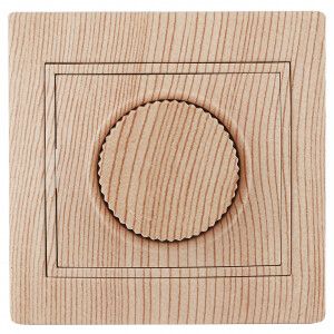 Светорегулятор СП Plano 1-401-11 поворотный 600Вт 230В IP20 сосна Intro Б0030093 ЭРА