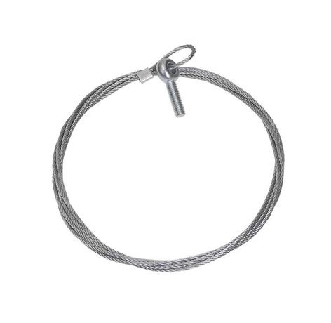 Трос стальной с рым-болтом М8 10м IEK CLP1M-SRB-2-8-10